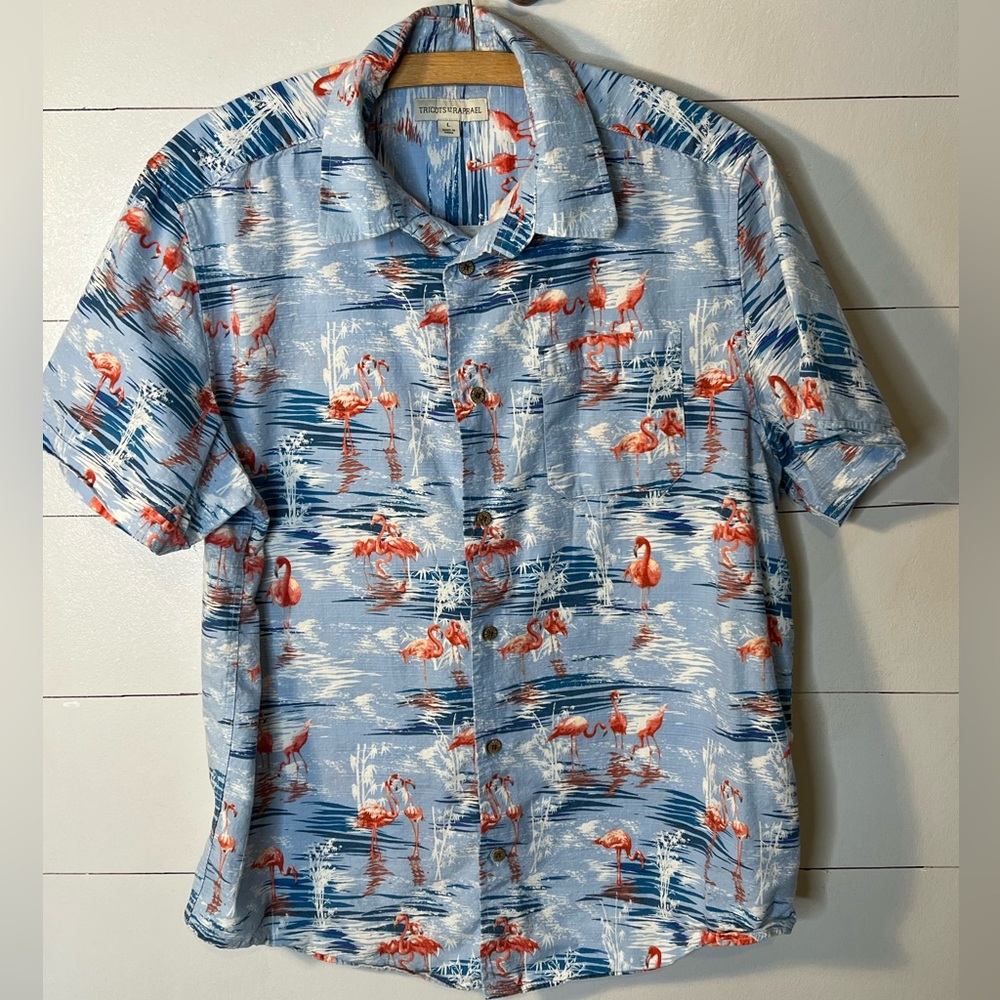TRICOTS ST RAFAEL MEN’S SHORT SLEEVE SHORT SZ L
